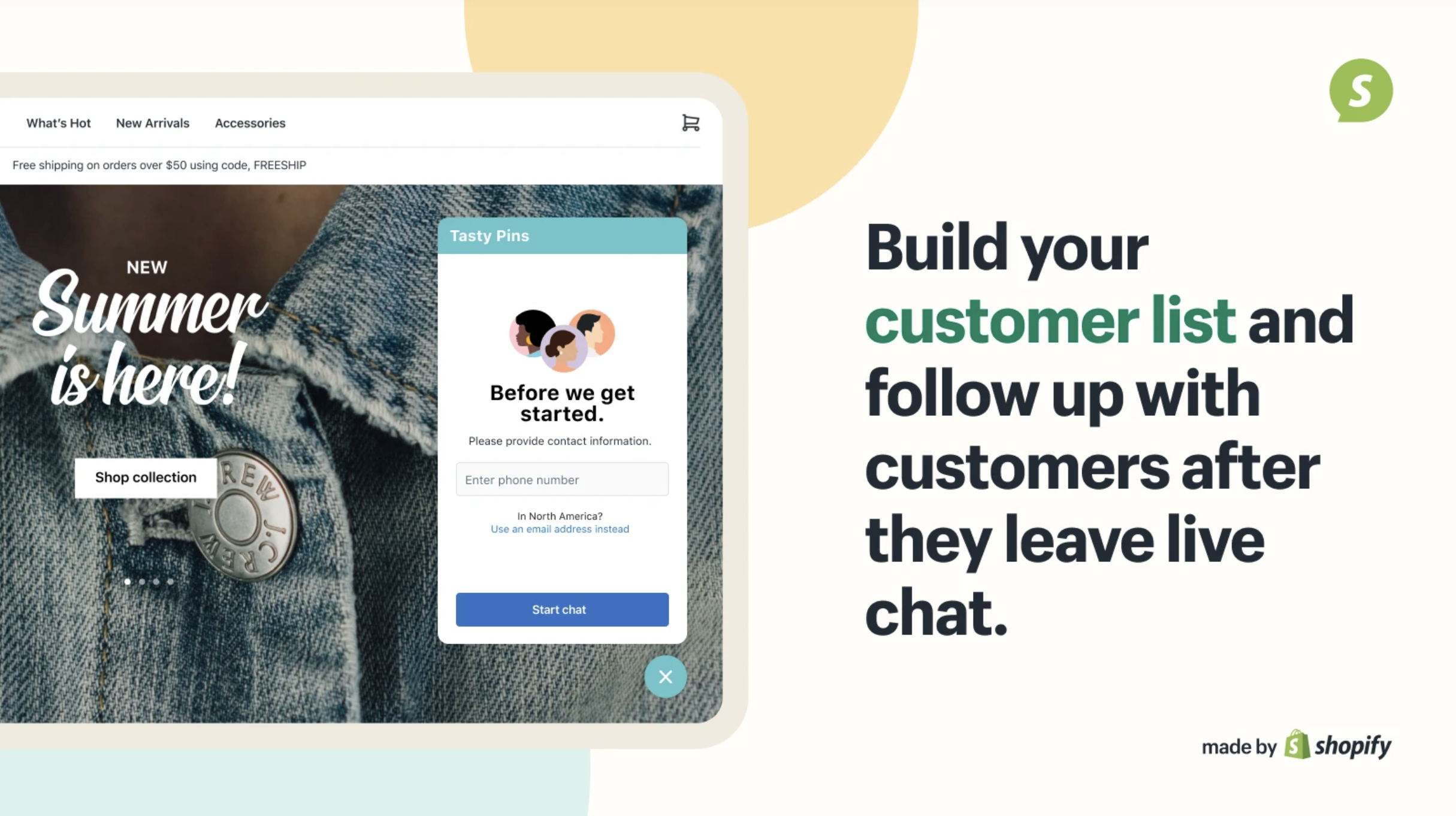 Shopify Live Chat